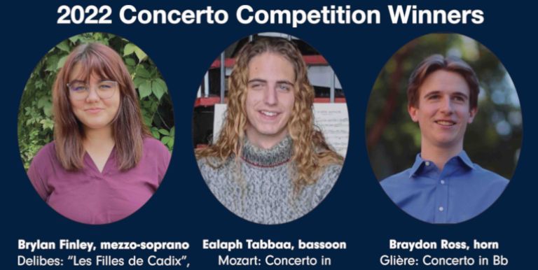 Concerto Competition winners