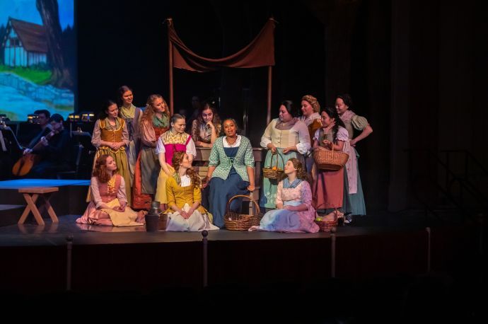 opera students performing