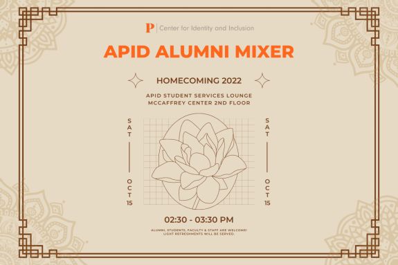 APID Alumni Mixer flyer
