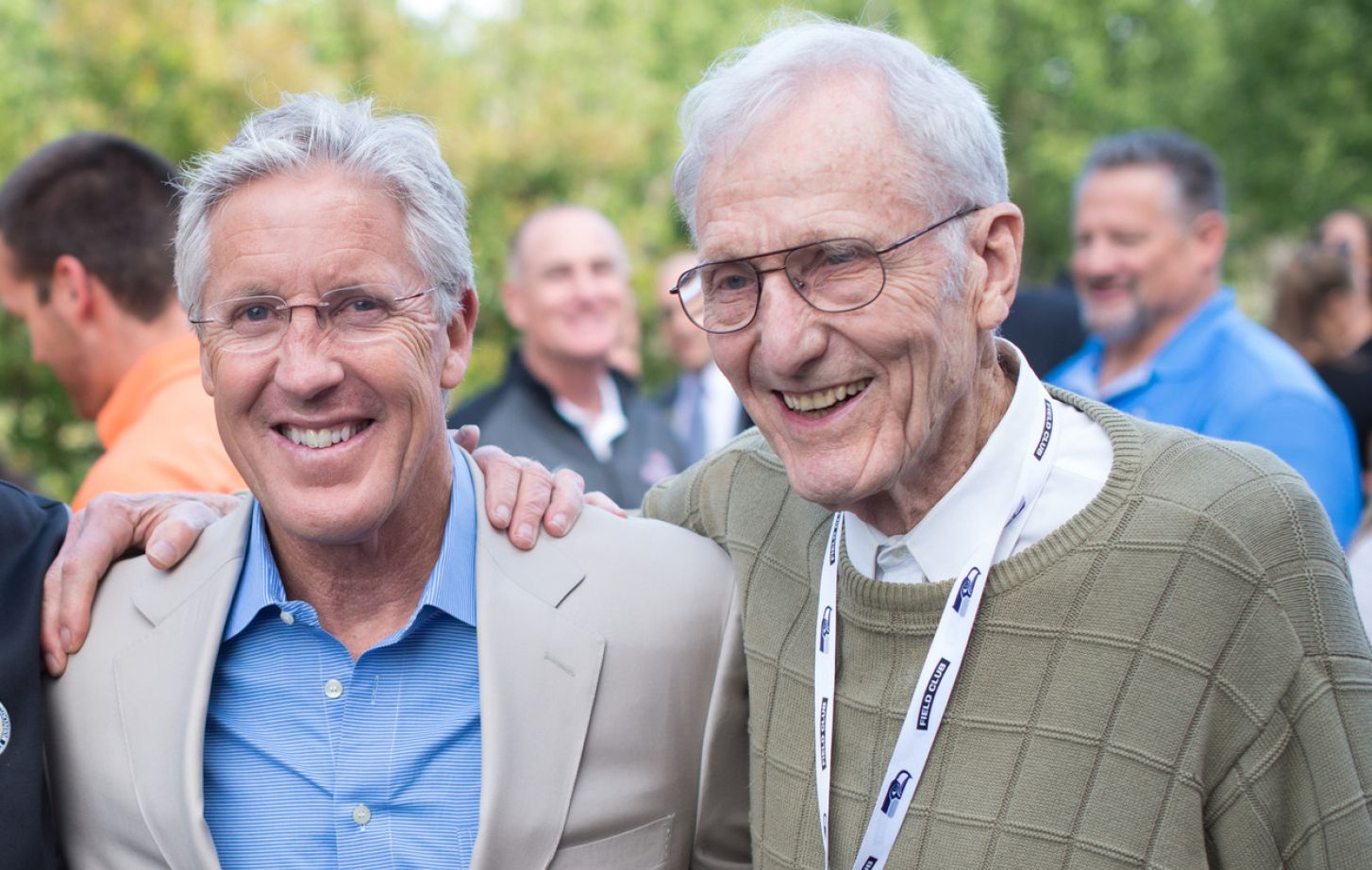 Pete Carroll and Larry Meredith