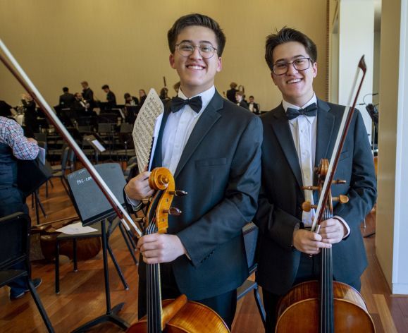 Mahler at Pacific, Taylor and Hayden Nguyen
