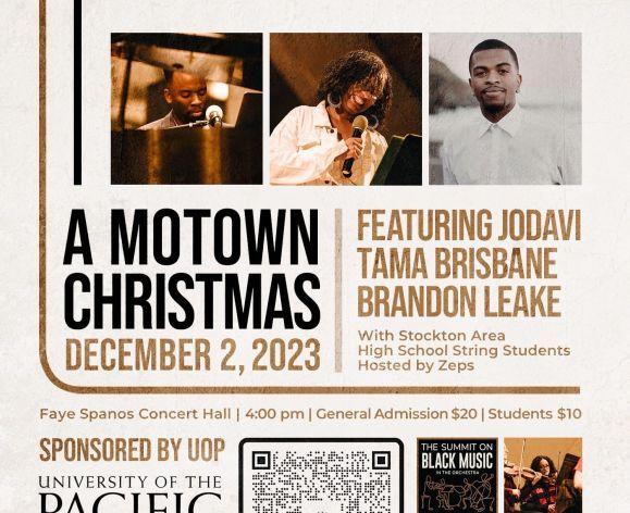 The Motown Christmas 2023 flier